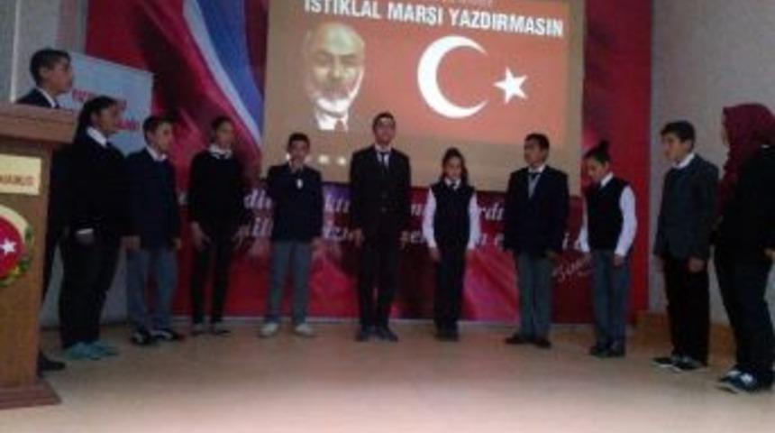 Tuzluk&ccedil;u&rsquo;da İstiklal Marşı&rsquo;nın Kabul&rsquo;&uuml; Programı Yapıldı