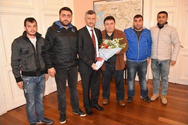 Vali Bektaş Konuklarını Ağırladı