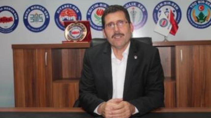 Memur-sen Şube Başkanı G&uuml;l Ankara&rsquo;daki Saldırıyı Kınadı
