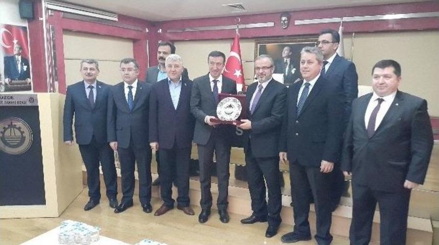 Bakan Yardımcısı &Ccedil;elik Dtso&rsquo;yu Ziyaret Etti