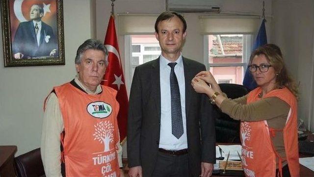 Tema Vakfı Zabıta Müdürlüğü’nü Bilgilendirdi