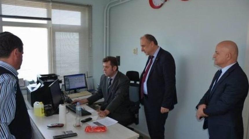 Teski Genel M&uuml;d&uuml;r&uuml; Başa Meteoroloji M&uuml;d&uuml;r&uuml; G&uuml;der&rsquo;i Ziyaret Etti