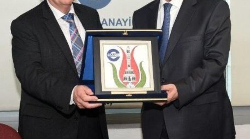 Almanya&rsquo;dan Gelen Heyet Ebso&rsquo;yu Ziyaret Etti