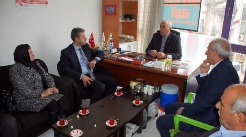 Ak Parti&rsquo;den, Şehit Ve Gazi Derneklerine Ziyaret