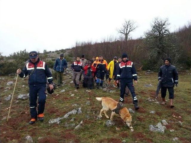 Kayıp Yaşlı Kadın Ormanlık Alanda Bulundu