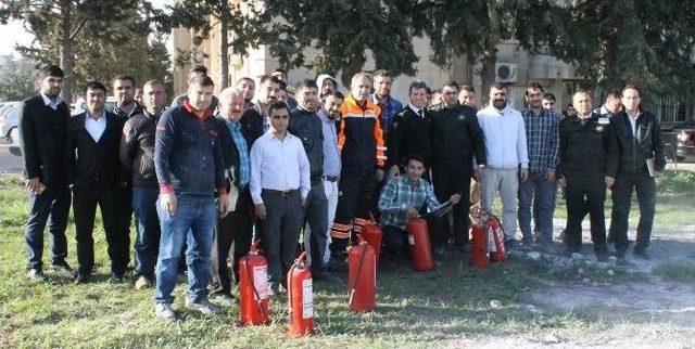 Dicle Edaş’ta Deprem Ve Yangın Tatbikatı Düzenlendi