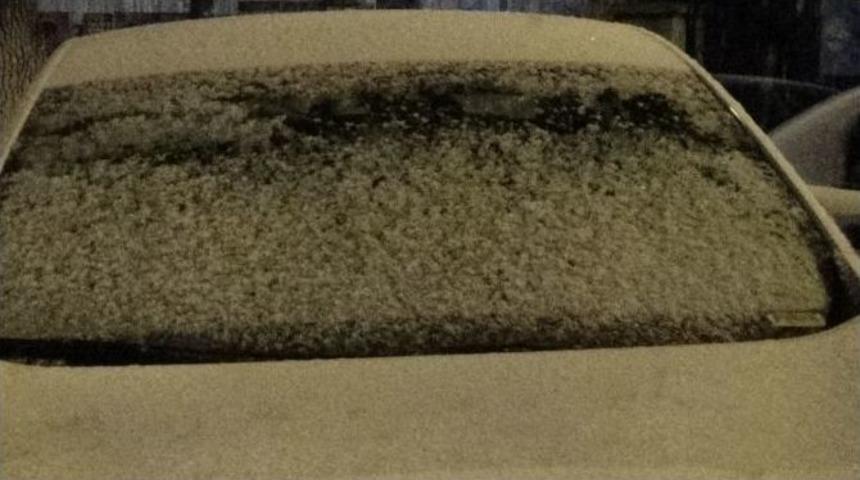 Kars&rsquo;ta Kar Yağışı