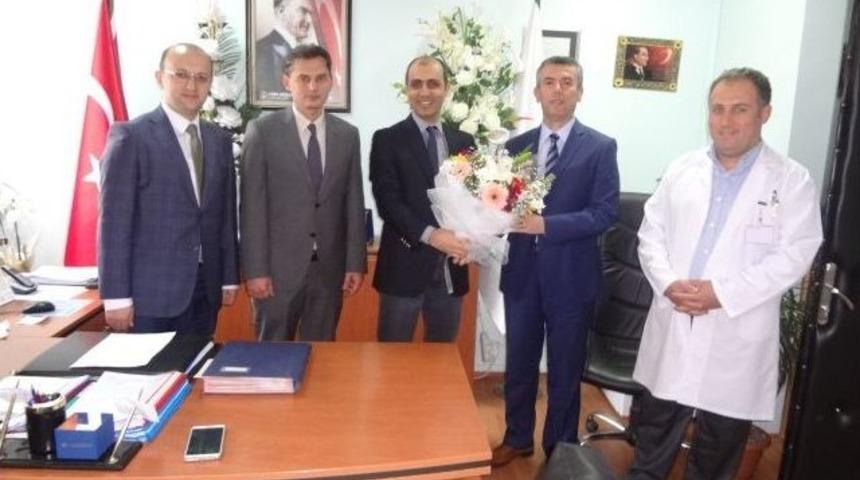 Kaymakam Sırmalı Hastaneyi Ziyaret Etti