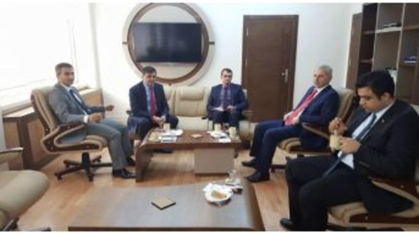 Orman B&ouml;lge M&uuml;d&uuml;r&uuml; Coşkun&rsquo;dan Başkan Yal&ccedil;ın&rsquo;a Ziyaret