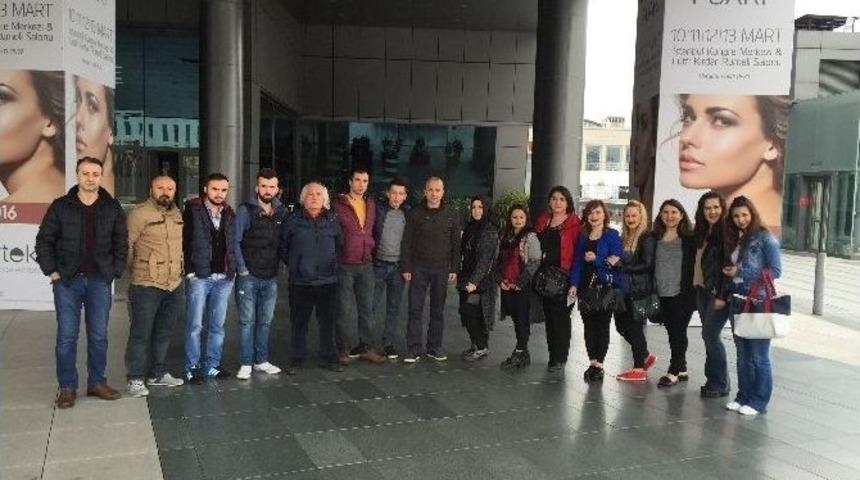 Devrek Mesleki Eğitim &Ouml;ğrencileri G&uuml;zellik Bakım Fuarına Gitti