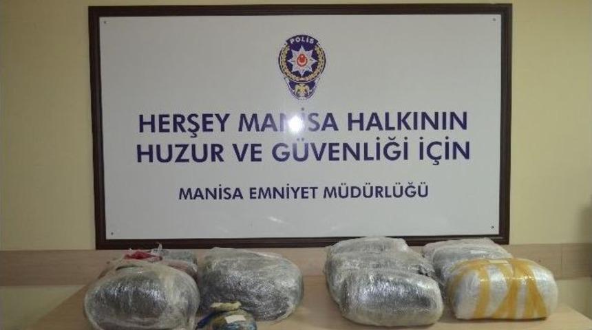 Manisa&rsquo;da 57 Kilo Esrar Ele Ge&ccedil;irildi