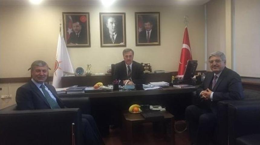 Milletvekili Demir&ouml;z Ve Başkan Aksoy&rsquo;dan İbb&rsquo;ye Ziyaret