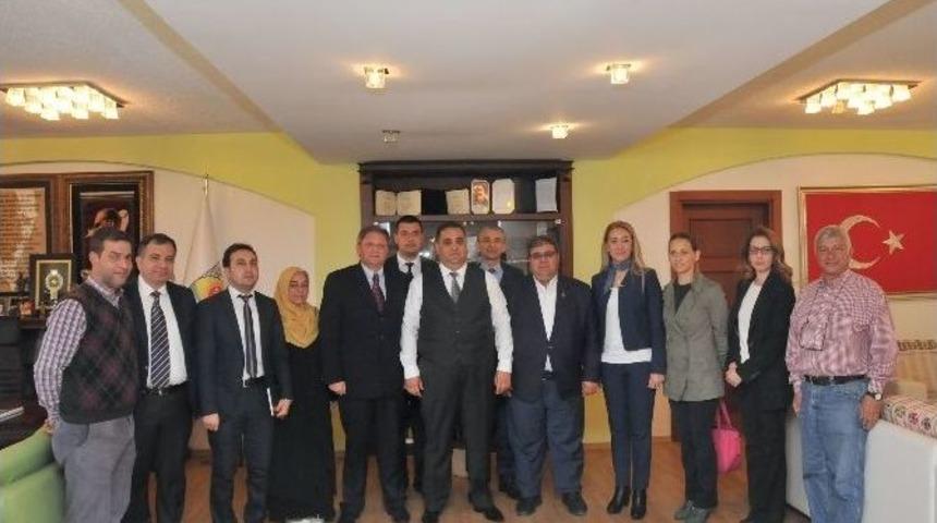 Tarsus Kent Konseyi&rsquo;nden Başkan Can&rsquo;a Ziyaret