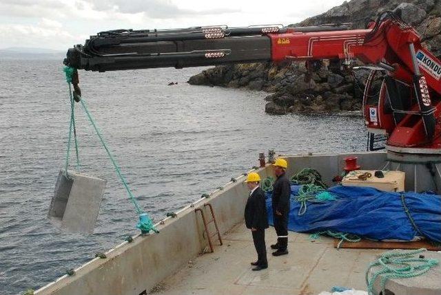 Çeşme’de Balıklara Yuva, Turizme Dalış Merkezi