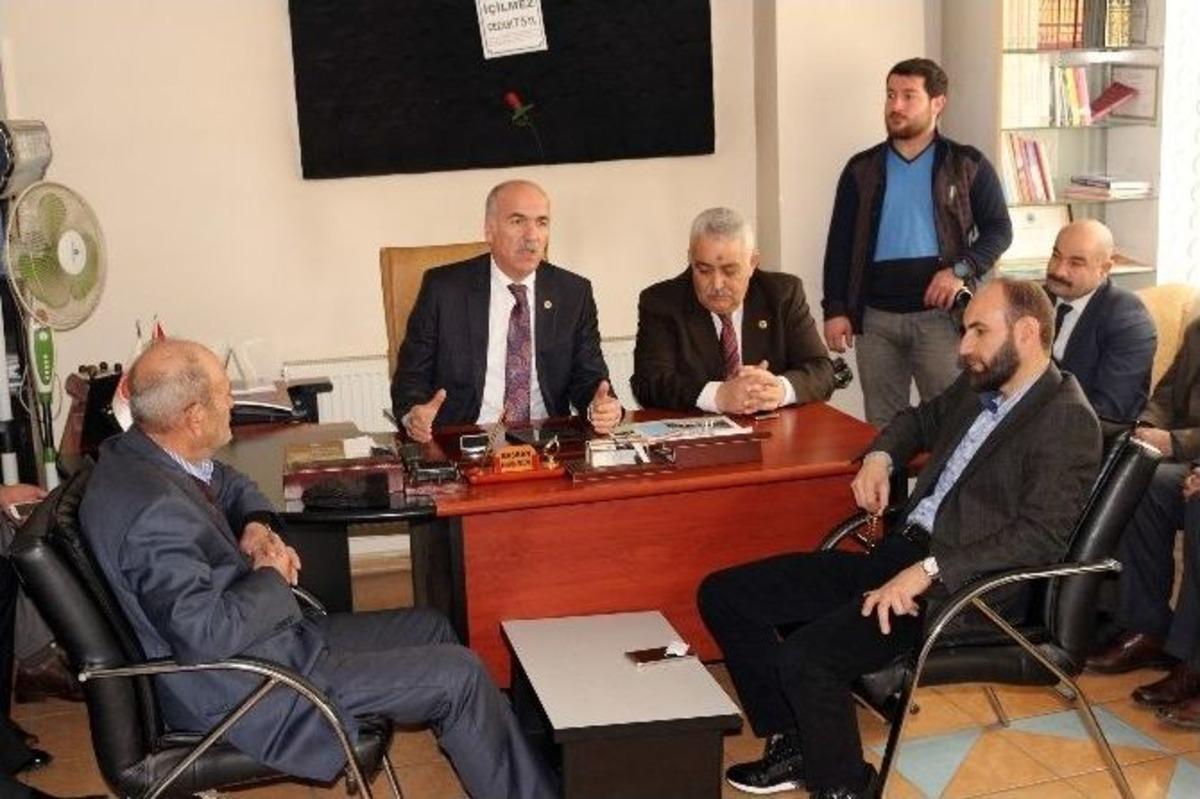 Ak Partili G&ouml;k&ccedil;e&rsquo;den Muhtarlara Ziyaret