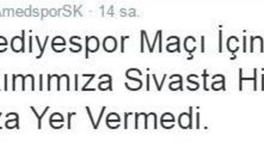 Amedspor Kafilesi G&uuml;venlik Nedeniyle Şehir Dışında Konaklıyor