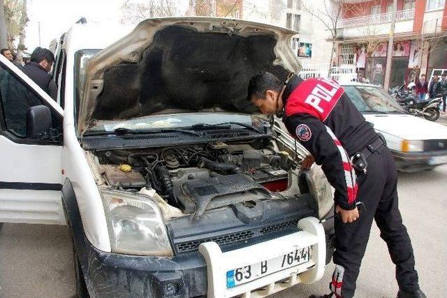 Adıyaman’da Bombalı Araç Alarmı