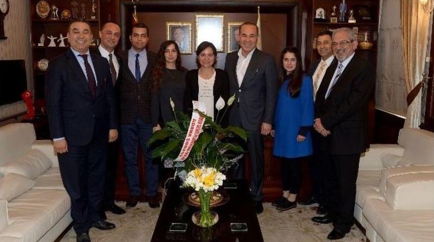 Başkan S&ouml;zl&uuml;&rsquo;ye Stk&rsquo;lardan Ziyaret