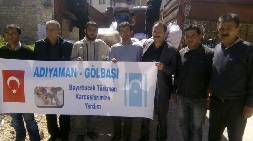 G&ouml;lbaşı İl&ccedil;esinde Toplanan Yardımlar T&uuml;rkmenlere Ulaştırıldı
