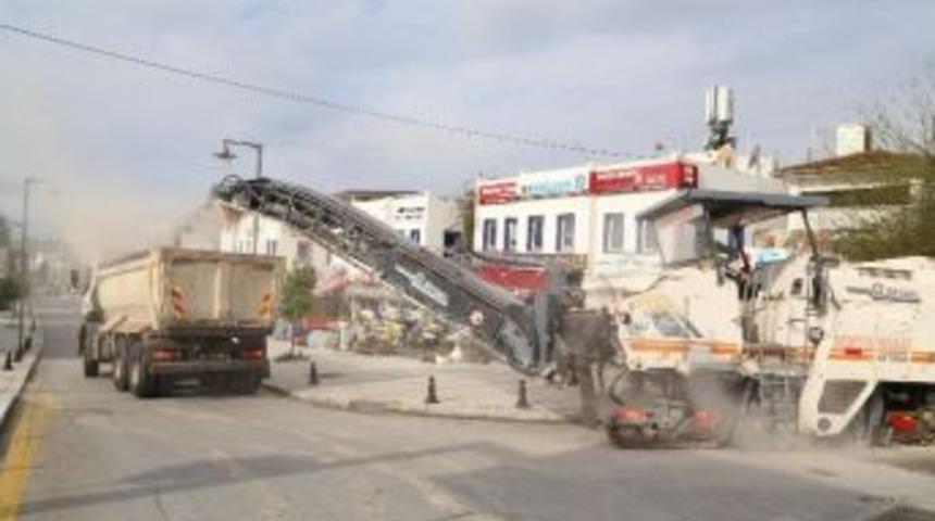 Bodrum&rsquo;da Cevat Şakir Caddesi Yenileniyor