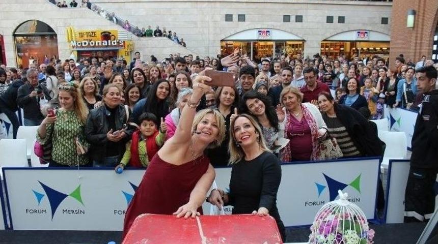 Ayşe Arman Ve Saba T&uuml;mer Forum Mersin&rsquo;de Kadınlarla Buluştu