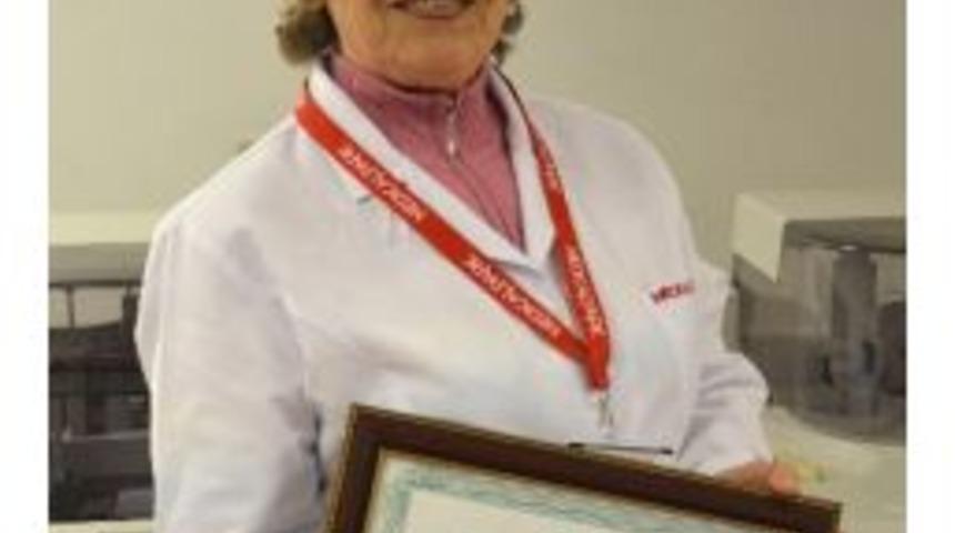 Laboratuvara Başarı Belgesi