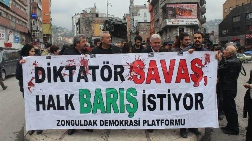 Zonguldak Ter&ouml;re Tepki İ&ccedil;in Y&uuml;r&uuml;d&uuml;