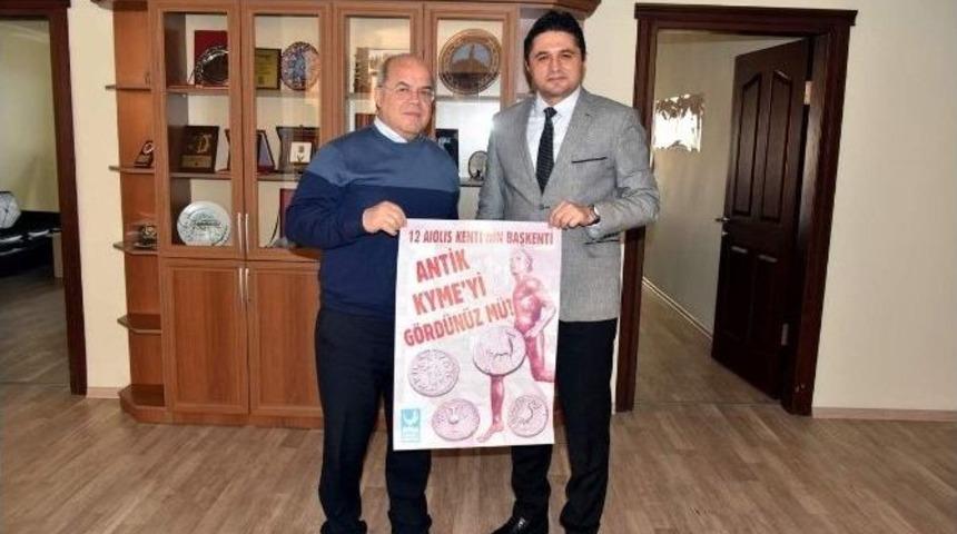 Kyme Antik Kenti İ&ccedil;in Tanıtım Atağı