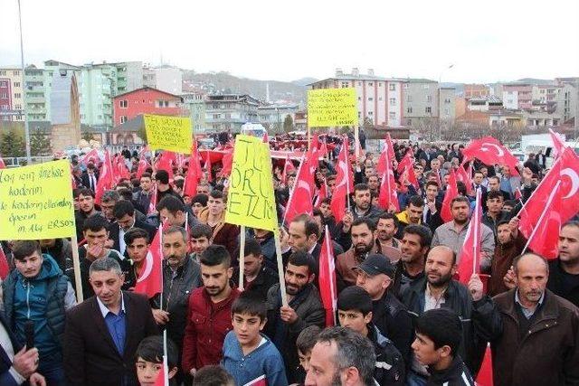 Oltu, Teröre Karşı Tek Yürek Oldu