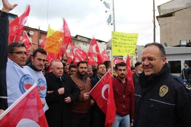 Oltu, Teröre Karşı Tek Yürek Oldu