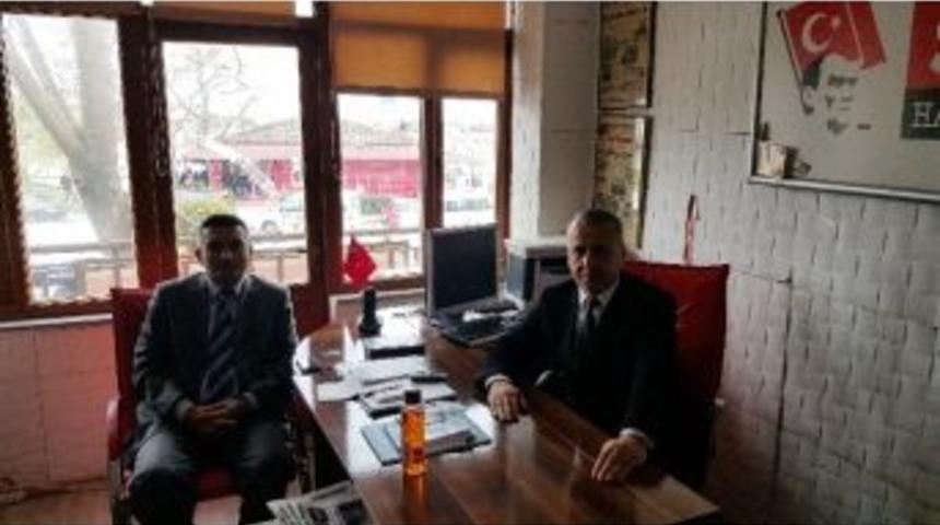 Emniyet M&uuml;d&uuml;r&uuml;nden Gazetelere Ziyaret