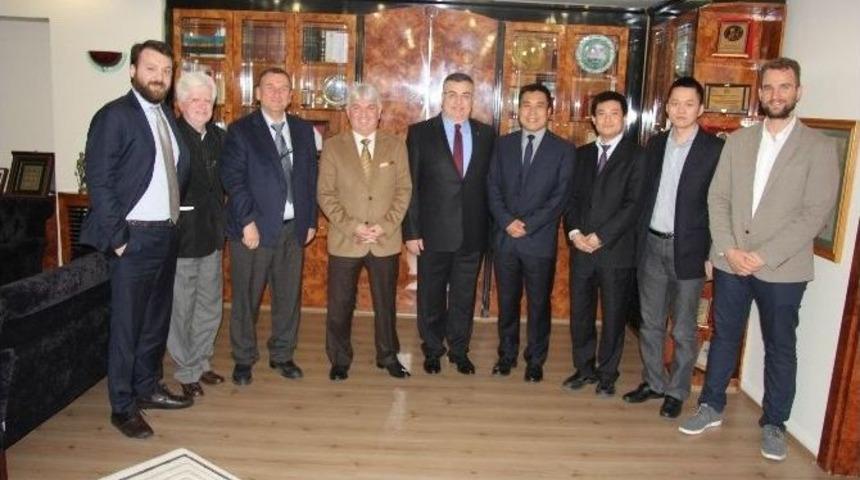 &Ccedil;inli Yatırımcılar Kesimoğlu&rsquo;nu Ziyaret Etti