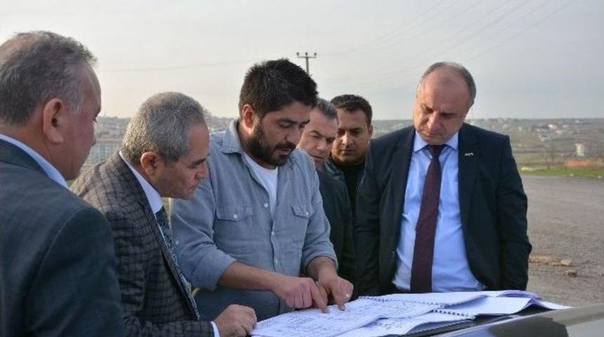 Genel M&uuml;d&uuml;r Başa&rsquo;dan Ergene İ&ccedil;me Suyu İnşaatı Şantiyesinde İnceleme