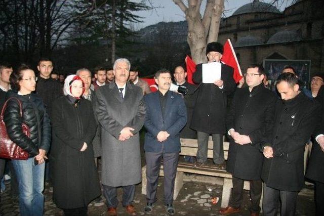 Ankara&rsquo;daki Ter&ouml;r Saldırısı Afyonkarahisar&rsquo;da Protesto Edildi 1