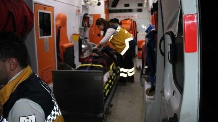 Saray&rsquo;da Trafik Kazası: 1 Yaralı