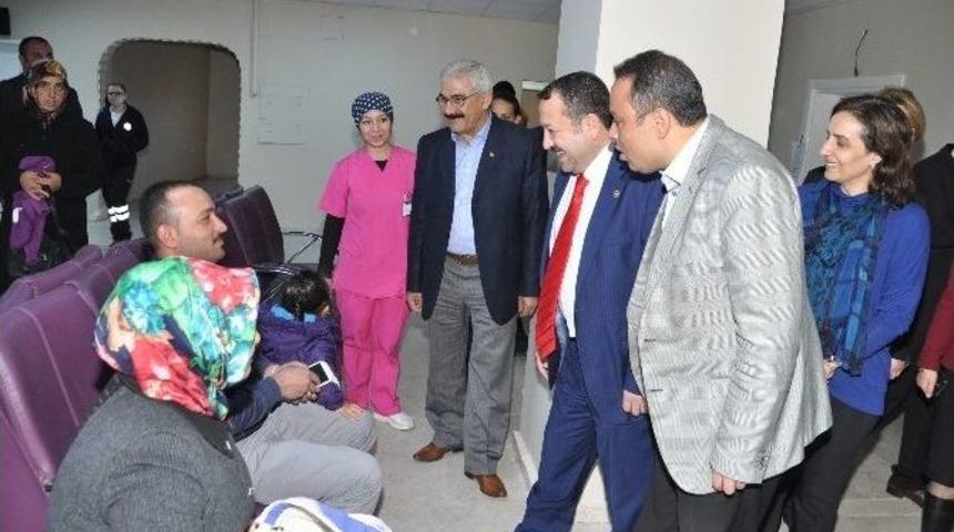 Ak Parti Heyeti Sağlık Alanlarını İnceledi