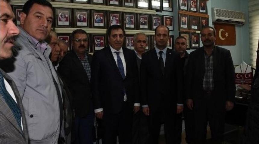 Vali Şehit Aileleri Derneğini Ziyaret Etti