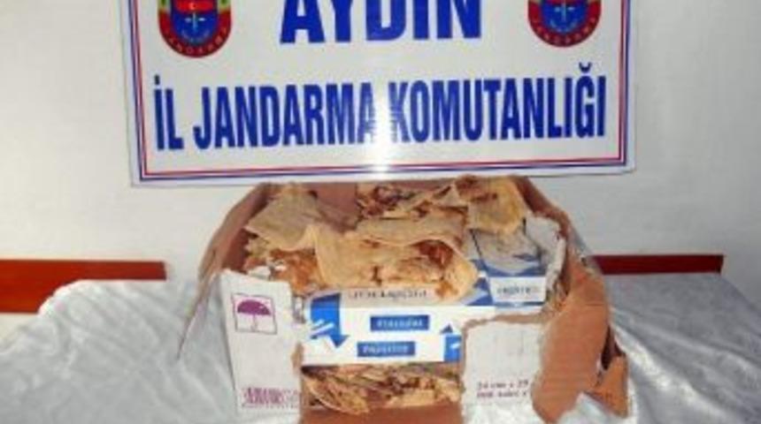 Lavaş Ekmek Arasında Ka&ccedil;ak Sigara Sevkiyatı