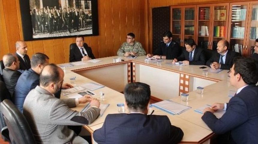 Samsat&rsquo;ta İl&ccedil;e İdare Şube Başkanları Toplantısı Yapıldı