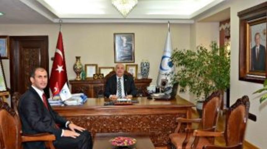 Tut Kaymakamı Aksu Adıyaman &Uuml;niversitesini Ziyaret Etti