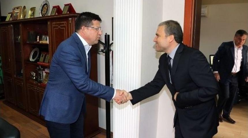 Mimarlar Odası&rsquo;ndan Başkan Subaşıoğlu&rsquo;na Ziyaret