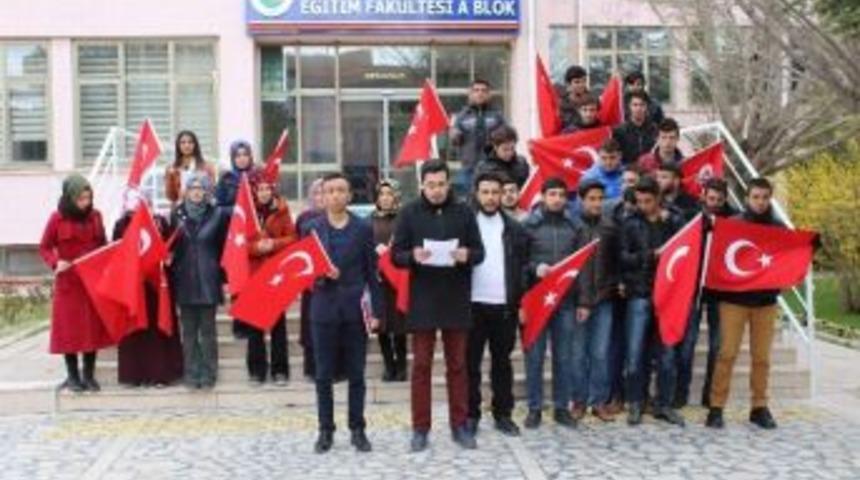 Ak Parti &Uuml;niversite Birimi Ter&ouml;r&uuml; Kınadı