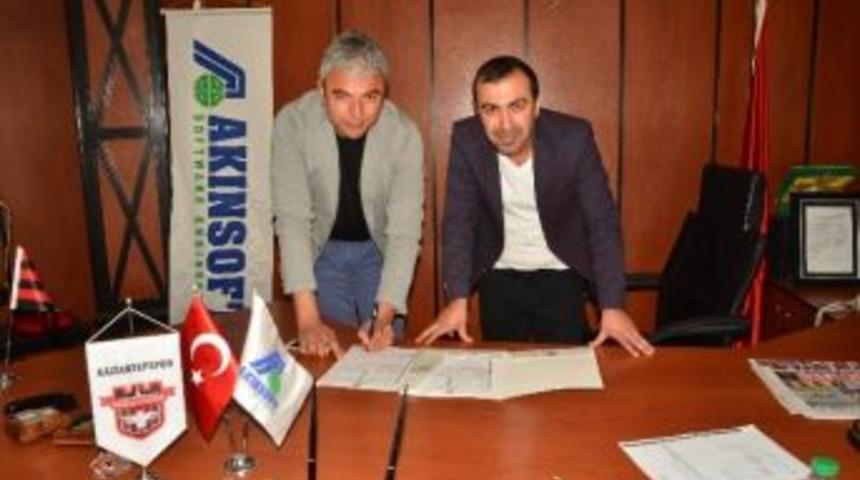 Akınsoft Gaziantepspor&rsquo;un Bilişim Sponsoru Oldu