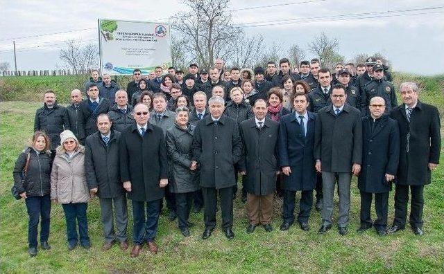 Trakya G&uuml;mr&uuml;k Personeli Kapıkule Yoluna Bin 600 Fidan Dikti 1