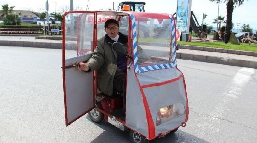 Karadenizli Vatandaşın Tasarladığı Alternatif Engelli Aracı
