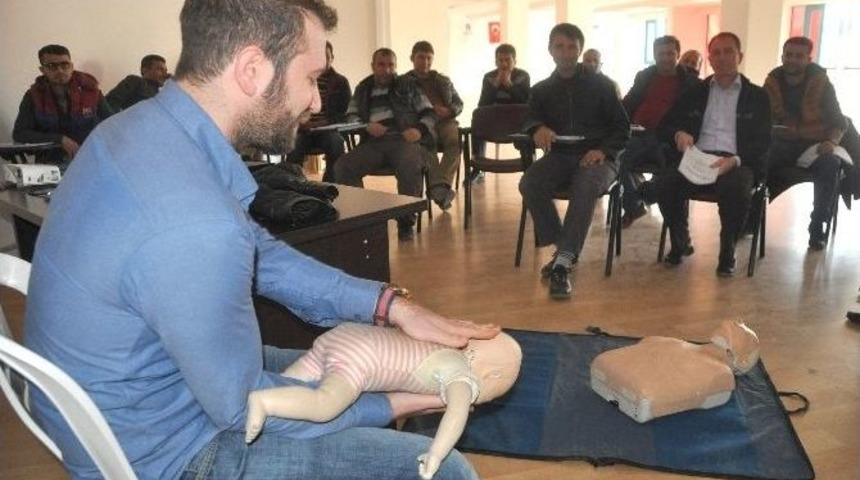 &Ccedil;evre Sağlığı Personeline İlk Yardım Eğitimi