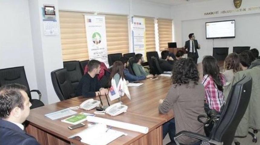 Kent Konseyi Gen&ccedil;leri Erasmus İle Bilgilendirildi