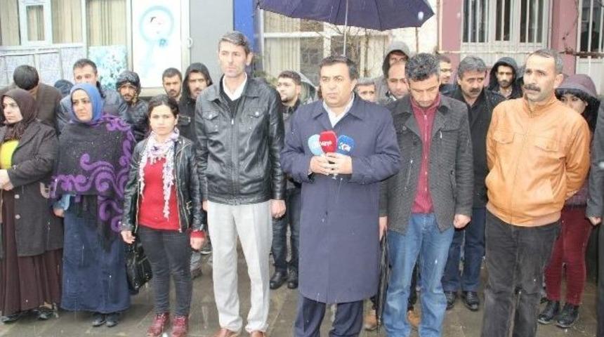 Hakkari&rsquo;de Halep&ccedil;e Katliamı Protesto Edildi