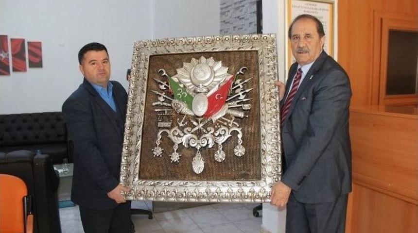 Sesob Başkanı K&ouml;ksal, Gemerek Esnaf Odası&rsquo;nı Ziyaret Etti