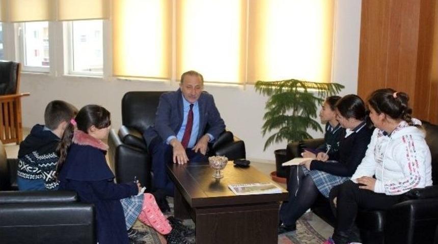 &Ouml;ğrenciler Sordu, Başkan Atabay Yanıtladı